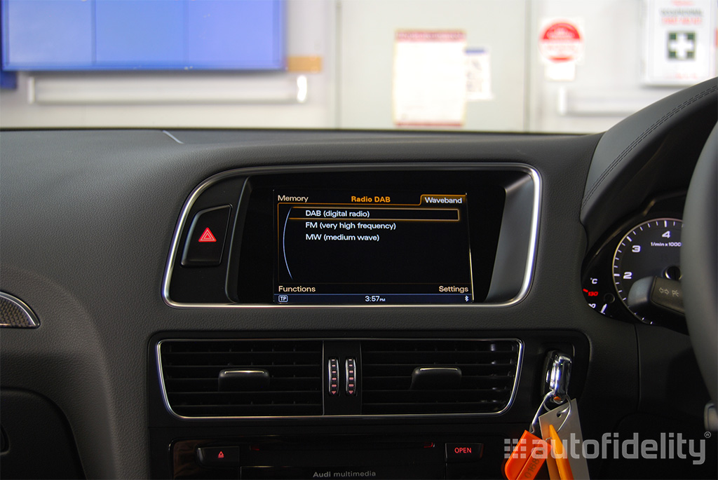 Integrated Fistune DAB Plus Digital Audio Broadcast Tuner for Audi MMI ...