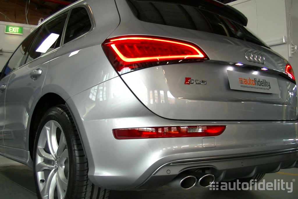 Audi SQ5 3.0TDI 313HP active exhaust sound system repair and test 