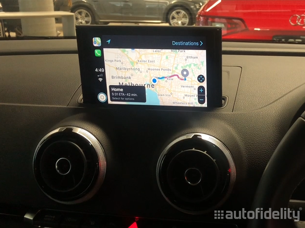 Autofidelity's Audi A3 Wireless Apple CarPlay - autofidelity