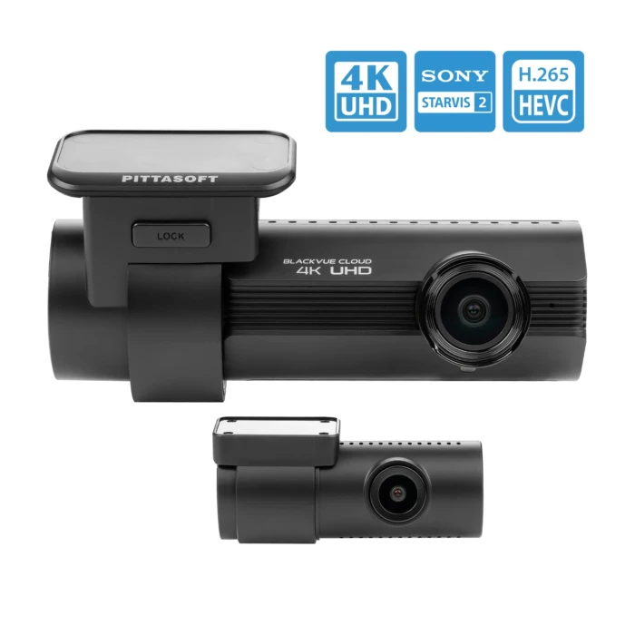 DR970X Plus 4K Dash Cam Dual Channel Front View