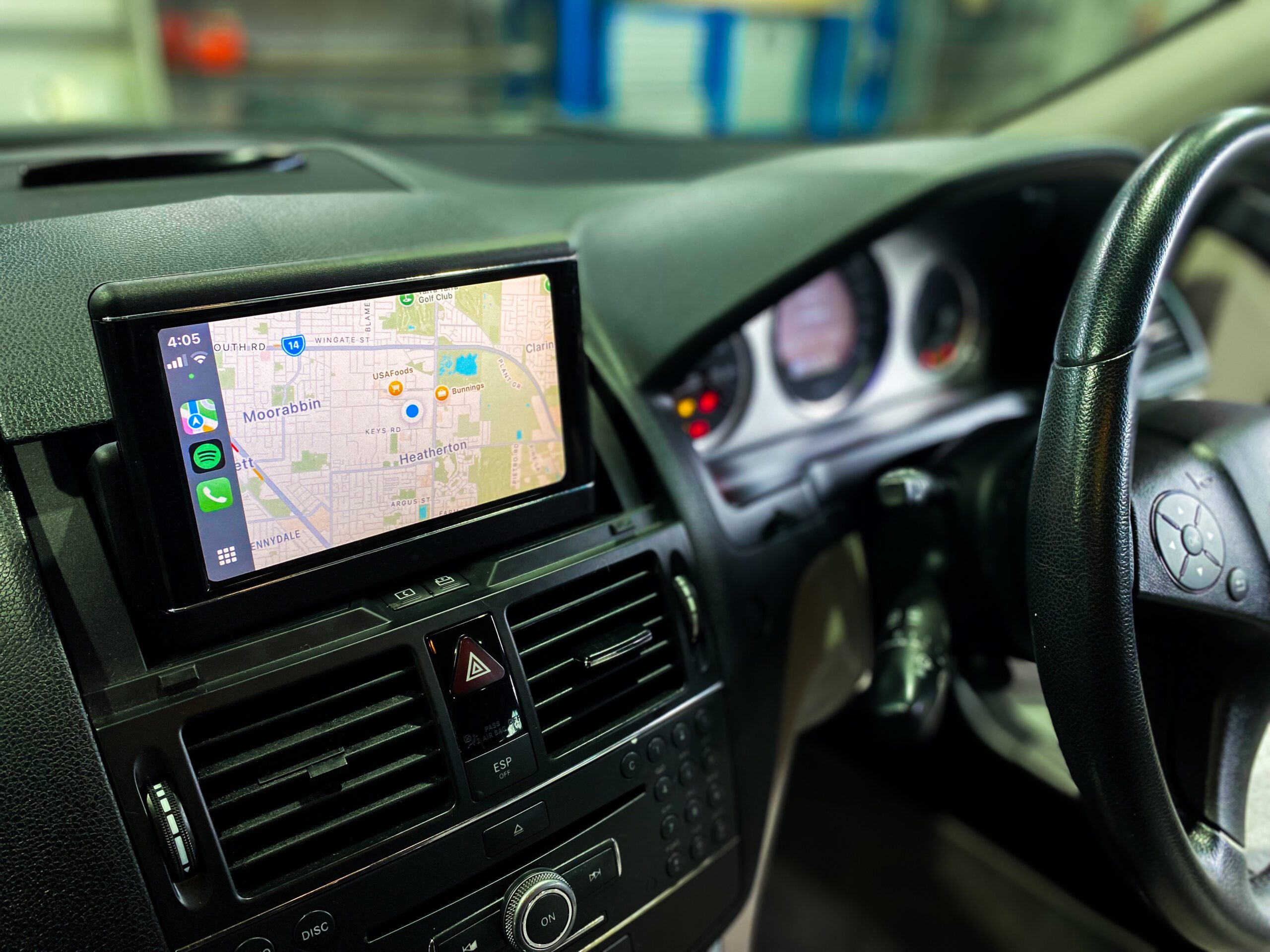 Apple CarPlay & Android Auto for Mercedes Benz NTG4.0 - Map Screen